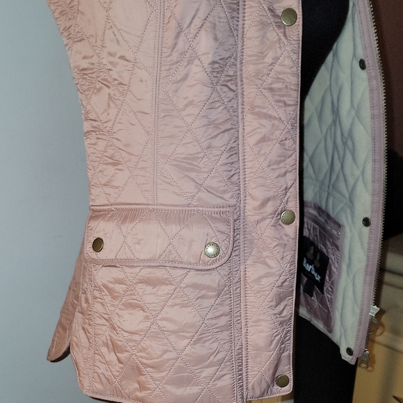 Barbour Women's Quilted Vest - Soft Pink - Picture 5 of 15